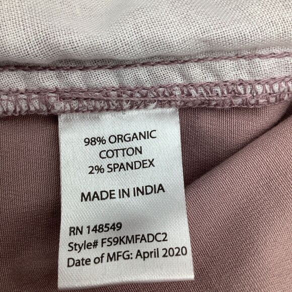 Free Planet Mens Chino Shorts Faded Purple Size 38 NWT - Picture 11 of 12